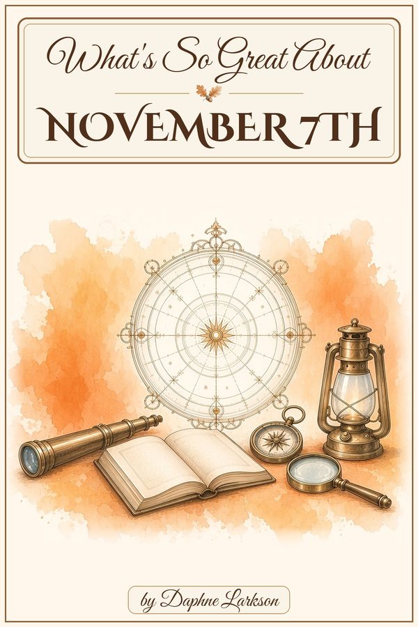 Cover of What's So Great About November 7th